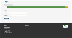 Desktop Screenshot of kund.altea.se